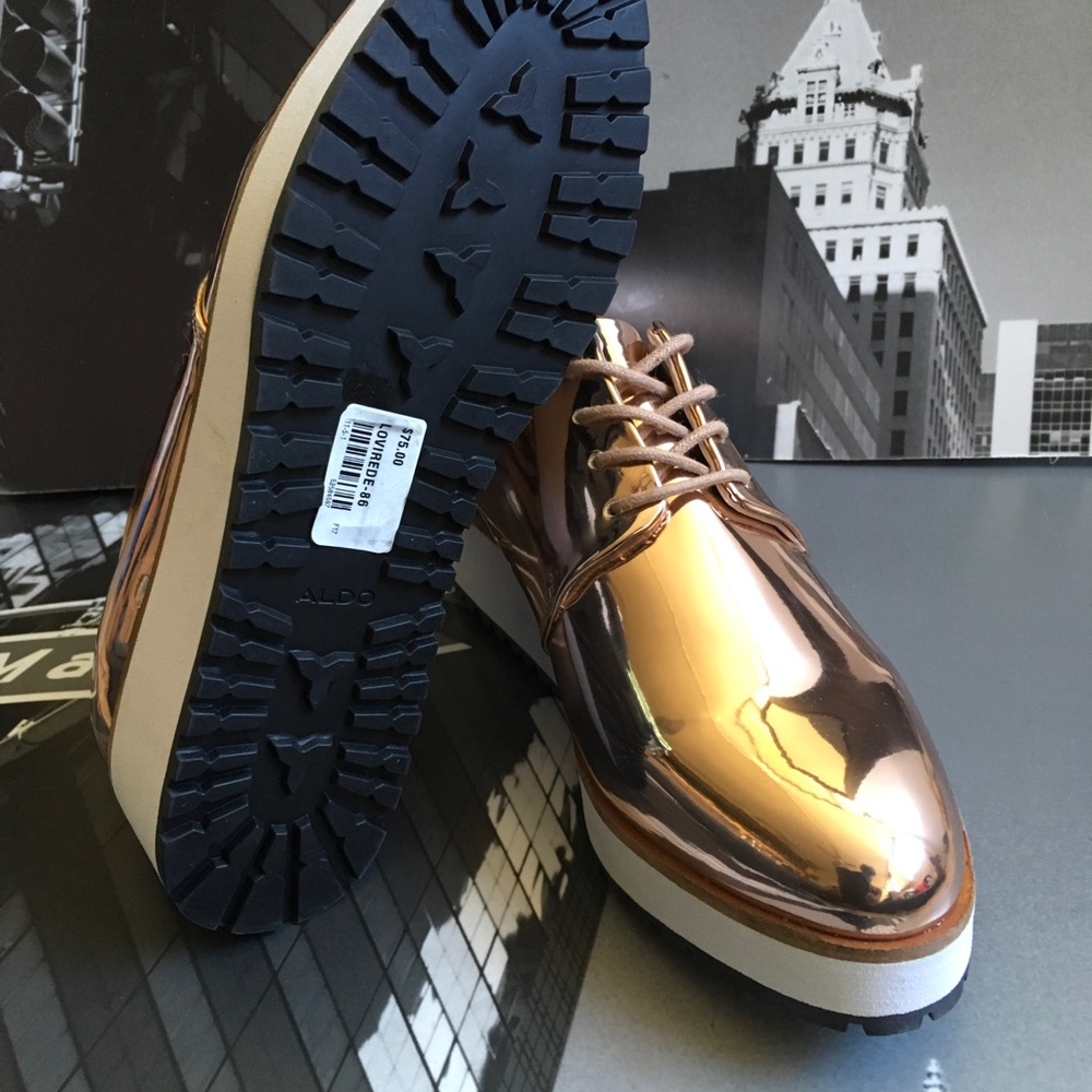 🙌🏾Brand New Aldo Flatform Oxfords #VMC - Picture 3 of 4